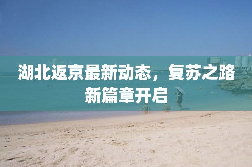 湖北返京最新動(dòng)態(tài)，復(fù)蘇之路新篇章開啟