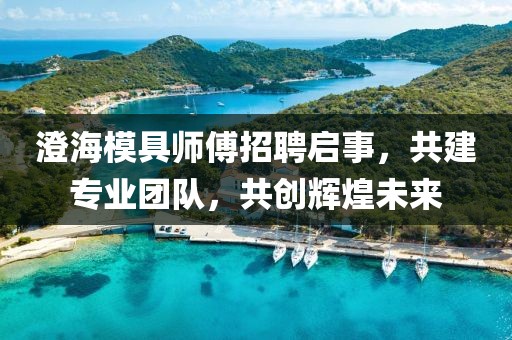 澄海模具師傅招聘啟事，共建專業(yè)團(tuán)隊(duì)，共創(chuàng)輝煌未來(lái)