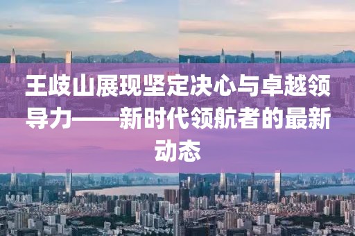 王歧山展現(xiàn)堅定決心與卓越領(lǐng)導(dǎo)力——新時代領(lǐng)航者的最新動態(tài)