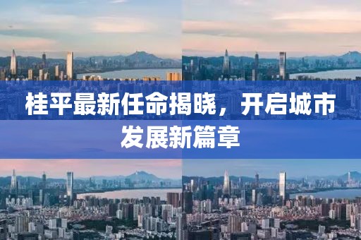 桂平最新任命揭曉，開啟城市發(fā)展新篇章
