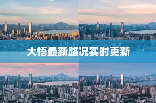 大悟最新路況實(shí)時(shí)更新