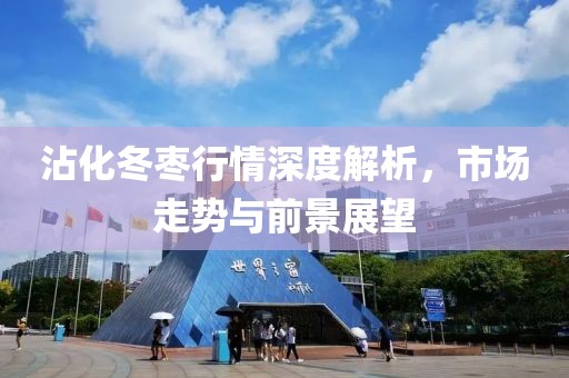 沾化冬棗行情深度解析，市場走勢與前景展望