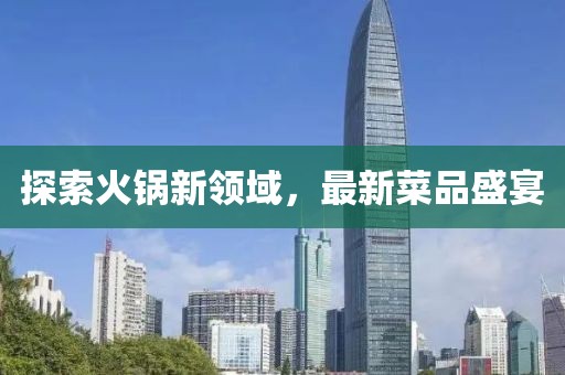探索火鍋新領(lǐng)域，最新菜品盛宴