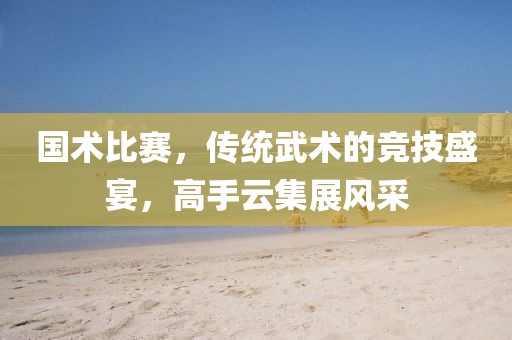國(guó)術(shù)比賽，傳統(tǒng)武術(shù)的競(jìng)技盛宴，高手云集展風(fēng)采