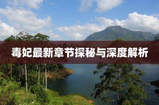 毒妃最新章節(jié)探秘與深度解析