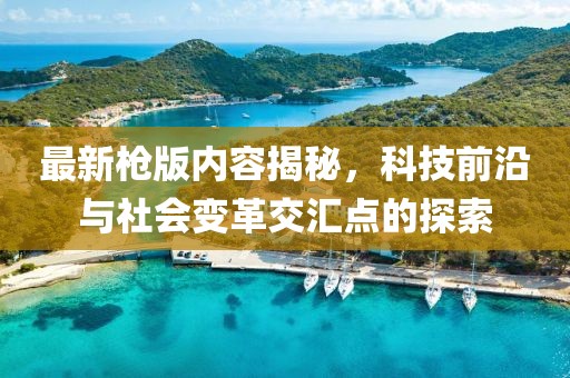 最新槍版內容揭秘，科技前沿與社會變革交匯點的探索