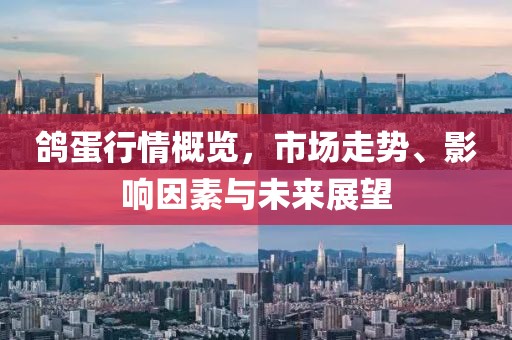 鴿蛋行情概覽，市場走勢、影響因素與未來展望