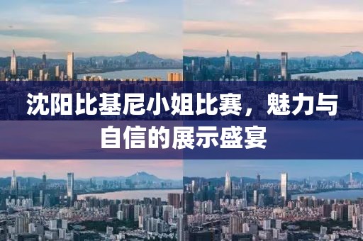 沈陽比基尼小姐比賽，魅力與自信的展示盛宴
