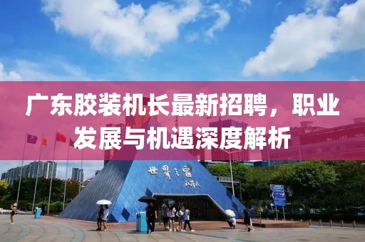 廣東膠裝機長最新招聘，職業(yè)發(fā)展與機遇深度解析
