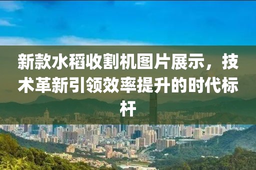 新款水稻收割機(jī)圖片展示，技術(shù)革新引領(lǐng)效率提升的時代標(biāo)桿