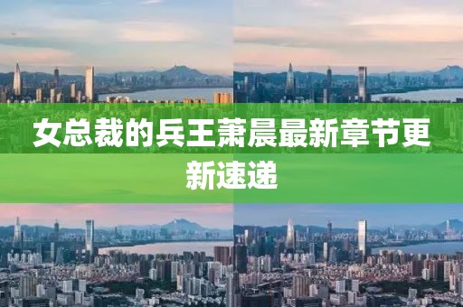 女總裁的兵王蕭晨最新章節(jié)更新速遞