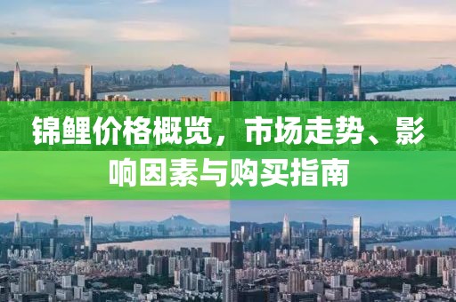 錦鯉價格概覽，市場走勢、影響因素與購買指南