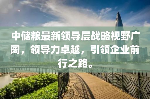 中儲(chǔ)糧最新領(lǐng)導(dǎo)層戰(zhàn)略視野廣闊，領(lǐng)導(dǎo)力卓越，引領(lǐng)企業(yè)前行之路。