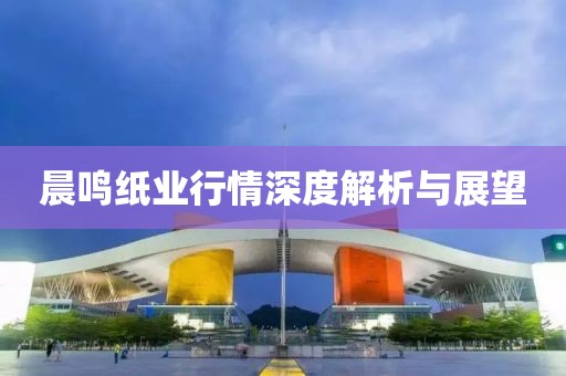 晨鳴紙業(yè)行情深度解析與展望