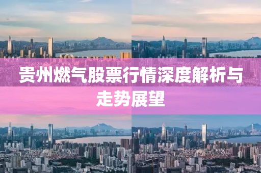 貴州燃?xì)夤善毙星樯疃冉馕雠c走勢展望