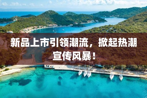 新品上市引領(lǐng)潮流，掀起熱潮宣傳風(fēng)暴！