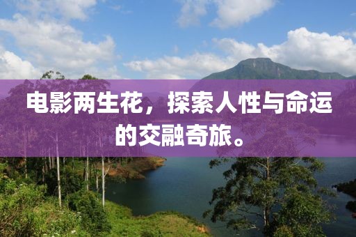 電影兩生花，探索人性與命運(yùn)的交融奇旅。