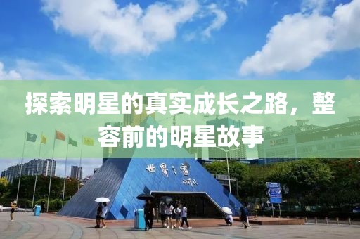 探索明星的真實(shí)成長之路，整容前的明星故事