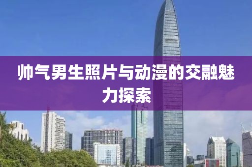 帥氣男生照片與動漫的交融魅力探索