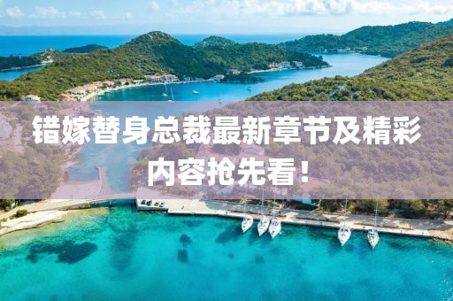錯嫁替身總裁最新章節(jié)及精彩內(nèi)容搶先看！