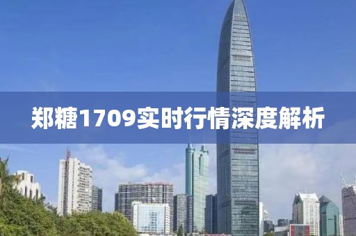 鄭糖1709實時行情深度解析