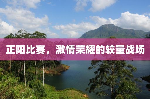 正陽比賽，激情榮耀的較量戰(zhàn)場