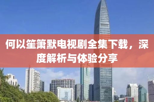 何以笙簫默電視劇全集下載，深度解析與體驗分享