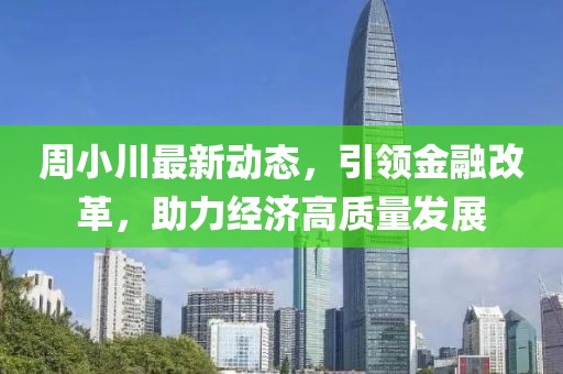 周小川最新動(dòng)態(tài)，引領(lǐng)金融改革，助力經(jīng)濟(jì)高質(zhì)量發(fā)展