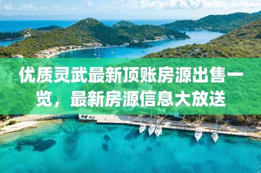 優(yōu)質(zhì)靈武最新頂賬房源出售一覽，最新房源信息大放送