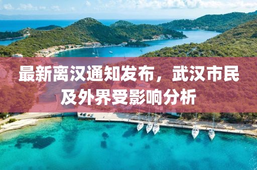 最新離漢通知發(fā)布，武漢市民及外界受影響分析