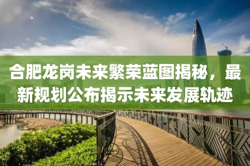 合肥龍崗未來(lái)繁榮藍(lán)圖揭秘，最新規(guī)劃公布揭示未來(lái)發(fā)展軌跡
