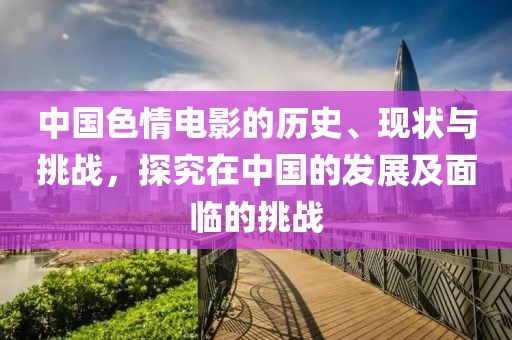 中國色情電影的歷史、現(xiàn)狀與挑戰(zhàn)，探究在中國的發(fā)展及面臨的挑戰(zhàn)