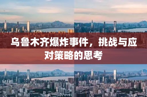 烏魯木齊爆炸事件，挑戰(zhàn)與應(yīng)對策略的思考