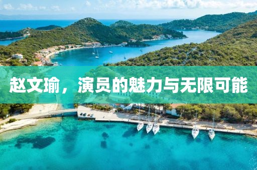 趙文瑜，演員的魅力與無限可能