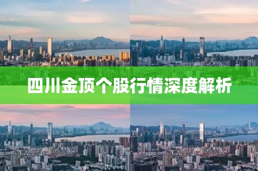 四川金頂個股行情深度解析