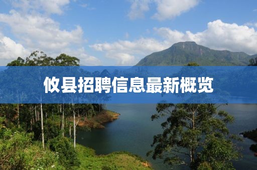 攸縣招聘信息最新概覽