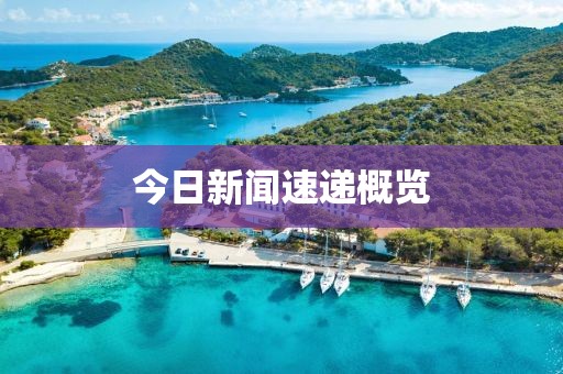 今日新聞速遞概覽