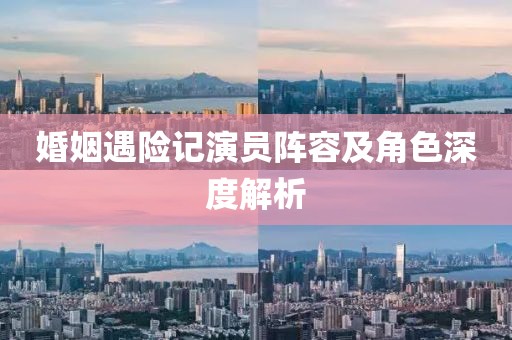 婚姻遇險記演員陣容及角色深度解析