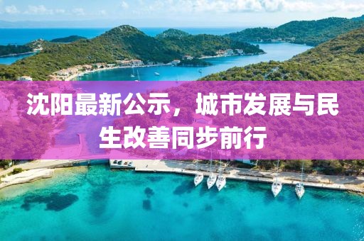 沈陽最新公示，城市發(fā)展與民生改善同步前行