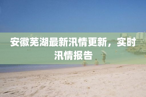 安徽蕪湖最新汛情更新，實(shí)時(shí)汛情報(bào)告