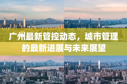 廣州最新管控動(dòng)態(tài)，城市管理的最新進(jìn)展與未來展望