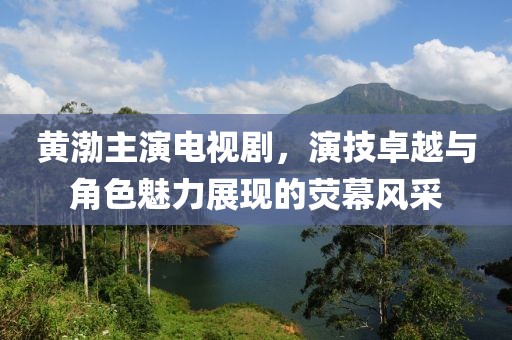 黃渤主演電視劇，演技卓越與角色魅力展現(xiàn)的熒幕風(fēng)采