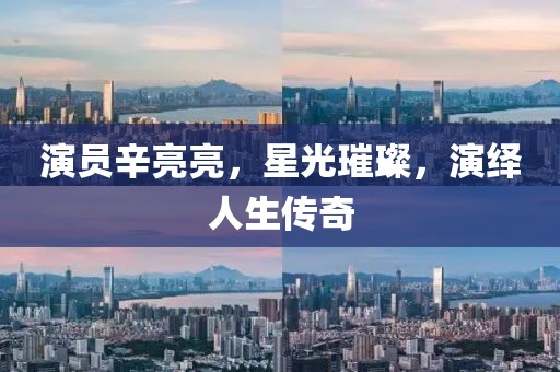 演員辛亮亮，星光璀璨，演繹人生傳奇