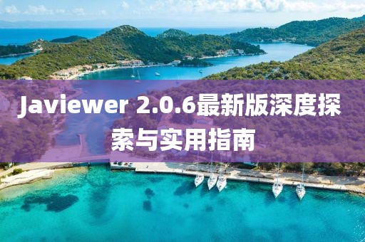 Javiewer 2.0.6最新版深度探索與實用指南